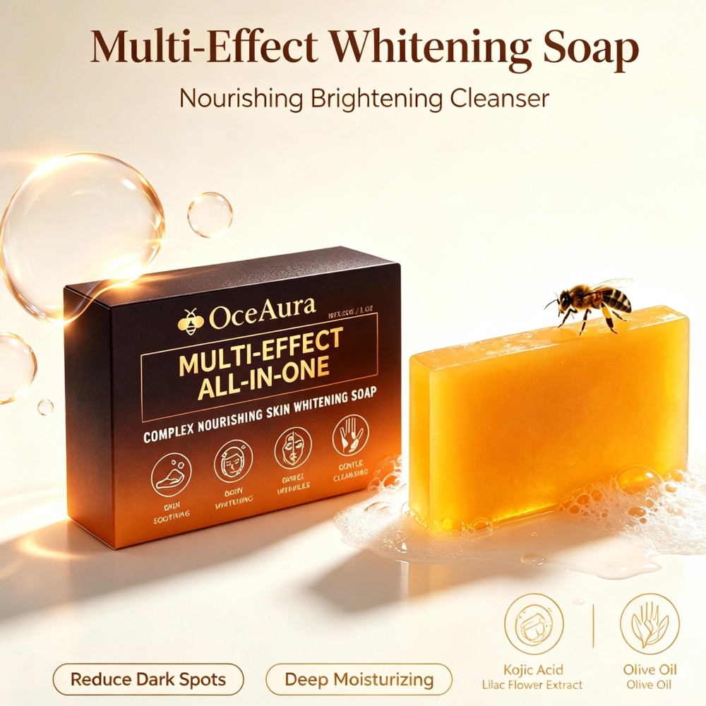 Kojic Acid Soap - Sabonete Clareador Multi-Efeito com Ácido Kójico,